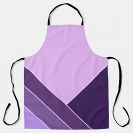 Lilac Lila Elegant Vee Zuhause Pattern Schürze