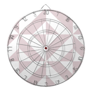 Lilac Lila Geometric Deko Cube Pattern Dartscheibe