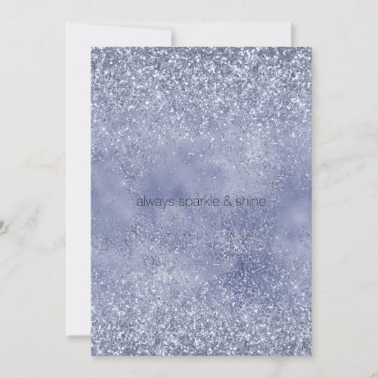 Lilac Lila Glitzer Glitz Funkelglasur (Vorderseite)