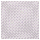 Lilac Lila griechisches Schlüsselmuster Stoff (Muster)