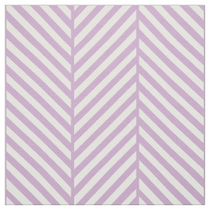 Lilac Lila Herringbone Large Scale Stoff