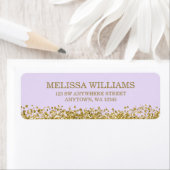 Lilac Lila Imitats Gold Glitzer (Insitu)