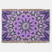 Lilac lila Mandala Decke (Vorderseite)
