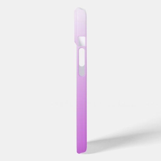Lilac lila ombre personalisierter Name Case-Mate i Case-Mate iPhone Hülle (Rückseite / Links)