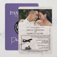 Lilac Lila Philippines Passport Wedding