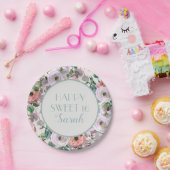 Lilac Lila Pink Aquarell Blumensüß 16 Pappteller (Party)