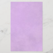 Lilac Lila Rose Chic BUDGET Hochzeit Einladung (Rückseite)