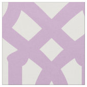Lilac Lila Trellis Große Skala Stoff (Nahaufnahme)