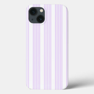 Lilac-lila-weiß-Streifen Case-Mate iPhone Hülle