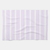 Lilac-lila-weiß-Streifen Geschirrtuch (Horizontal)