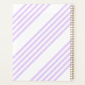 Lilac-lila-weiß-Streifen Planer (Rückseite)