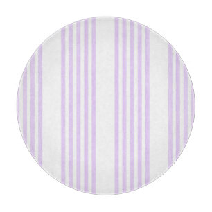 Lilac-lila-weiß-Streifen Schneidebrett