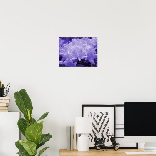 Lilac Lilies Print Poster (Heimbüro)
