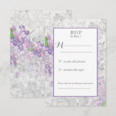 Lilac Loveliness UAWG RSVP Karte (Vorne/Hinten)