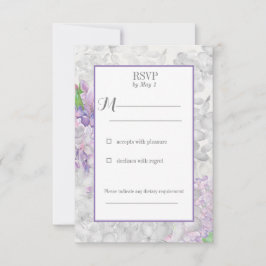 Lilac Loveliness UAWG RSVP Karte