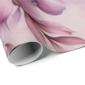 Lilac Lullaby: Winter's Gentle Watercolor Wonders Geschenkpapier (Rolleneckpunkt)