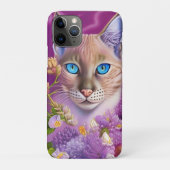 Lilac Lynx Point Siamese cat lila Case-Mate iPhone Hülle (Rückseite)