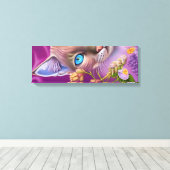 Lilac Lynx Point Siamese cat lila Leinwanddruck (Insitu (Holzboden))