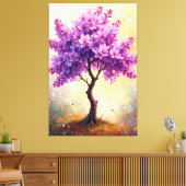 Lilac Majesty Leinwanddruck (Insitu (Wohnzimmer))