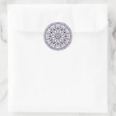 Lilac Mandala (Design 2) Stickers (Tasche)
