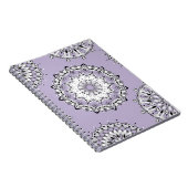 Lilac Mandalases 3 SpiralNotebook Notizblock (Rechte Seite)