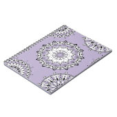 Lilac Mandalases 3 SpiralNotebook Notizblock (Linke Seite)