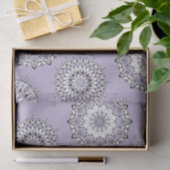 Lilac Mandalases Tissue Paper Seidenpapier (Geschenk)