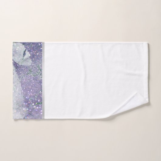 LILAC MARBLE SILVER 2 BADEZIMMER TOWEL SET (Handtuch)