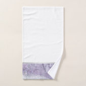 LILAC MARBLE SILVER BADEZIMMER TOWEL SET (Handtuch)