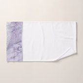 LILAC MARBLE SILVER BADEZIMMER TOWEL SET (Handtuch)