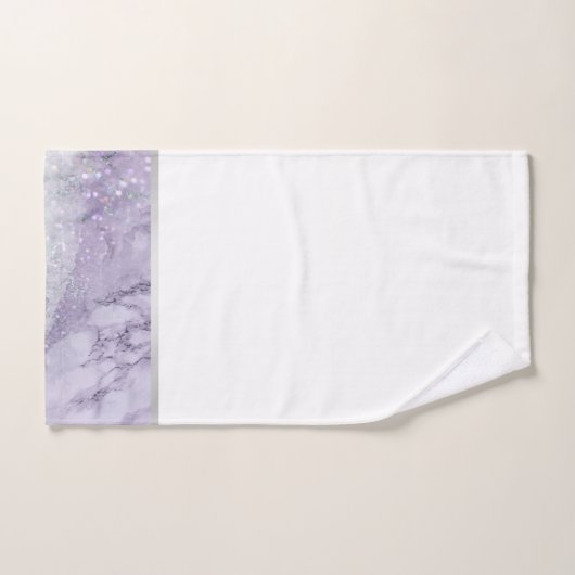 LILAC MARBLE SILVER BADEZIMMER TOWEL SET (Handtuch)