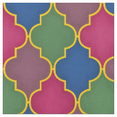 Lilac marokkanische Tile (groß) Stoff (Nahaufnahme)