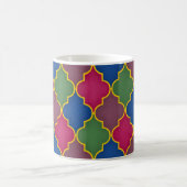 Lilac marokkanischer Tile Bohemisch Kaffeetasse (Mittel)