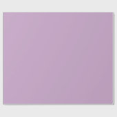 Lilac Matte Wrapping Paper Geschenkpapier (Flach)