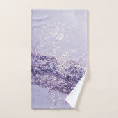 Lilac Mermaid Magic Glitzer #1 Badhandtuch Set (Handtuch)