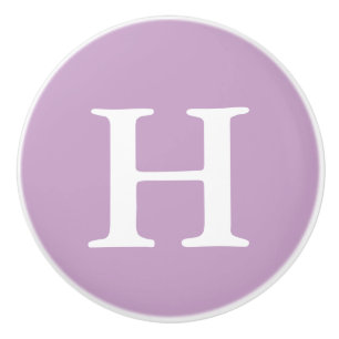 Lilac Mit Monogramm Keramikknauf