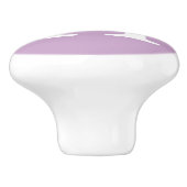 Lilac Mit Monogramm Keramikknauf (Seitenansicht)