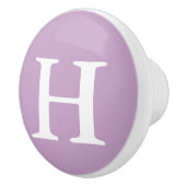 Lilac Mit Monogramm Keramikknauf (Rechts)