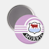 Lilac Morris Minor Kühlschrank Magnet (Vorderseite/Rückseite)