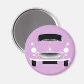 Lilac Morris Minor Kühlschrank Magnet (Vorderseite/Rückseite)