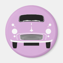 Lilac Morris Minor Kühlschrank Magnet