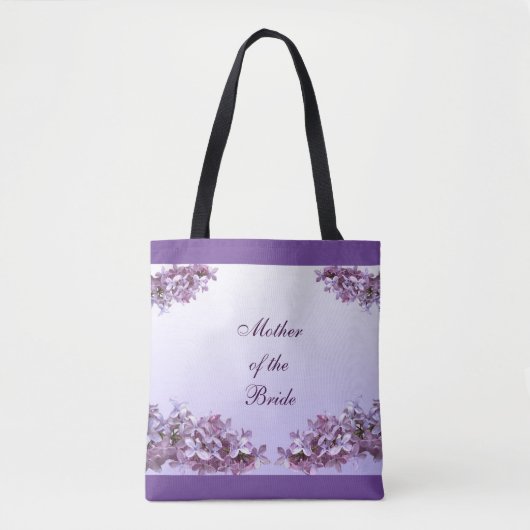 Lilac Mutter der Braut Hochzeitstorte Tasche (Vorderseite)