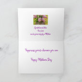 Lilac-Muttertagskarte Karte (Innenseite)