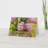 Lilac-Muttertagskarte