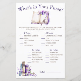 Lilac Neues Kapitel Was ist in deiner Handtasche? 