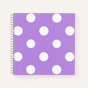 Lilac on Snow Notizblock
