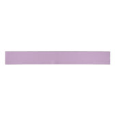 Lilac Pastel Pale Lila Solid Color Ripsband (Vorderseite)