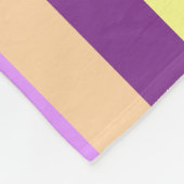Lilac Pasture Fleece Blanket (Ecke)