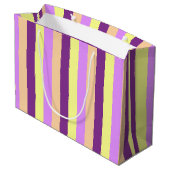 Lilac Pasture Large Gift Bag Große Geschenktüte (Rückseite Schrägansicht)
