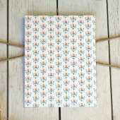 Lilac & Peach Bouquet Wedding Save the Date Einladung